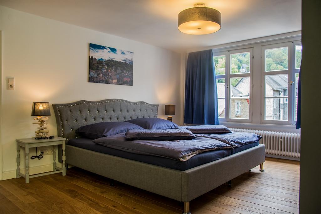 Haus Wunschlos Kirchstrasse Monschau Bagian luar foto
